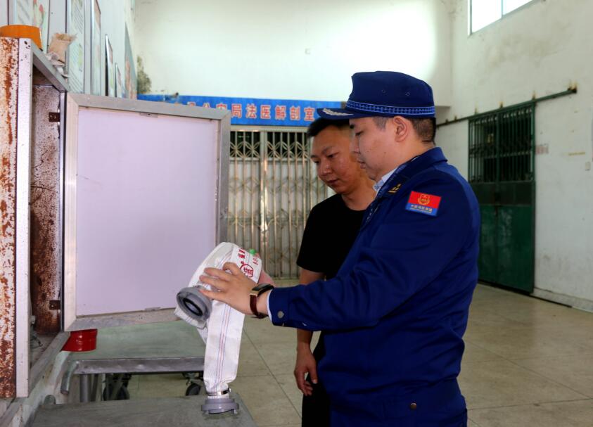 规范消防产品使用——诏安县消防救援大队深入殡仪馆开展专项检查与技术指导